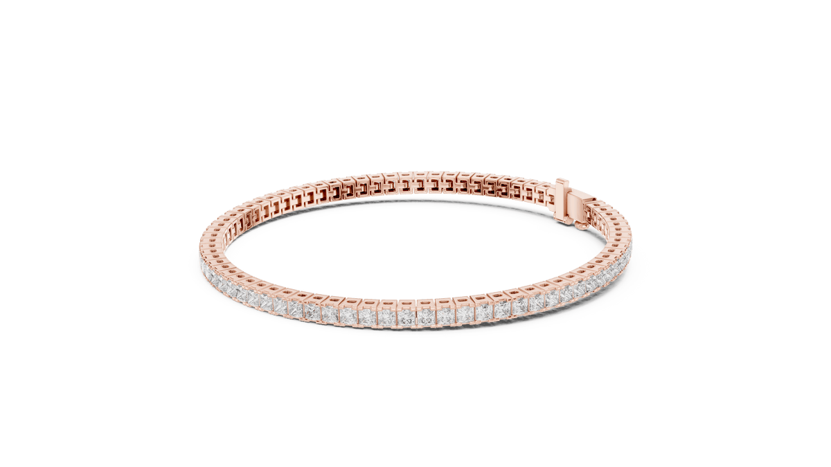 Princess Cut Diamond Tennis Bracelet Orova jewels