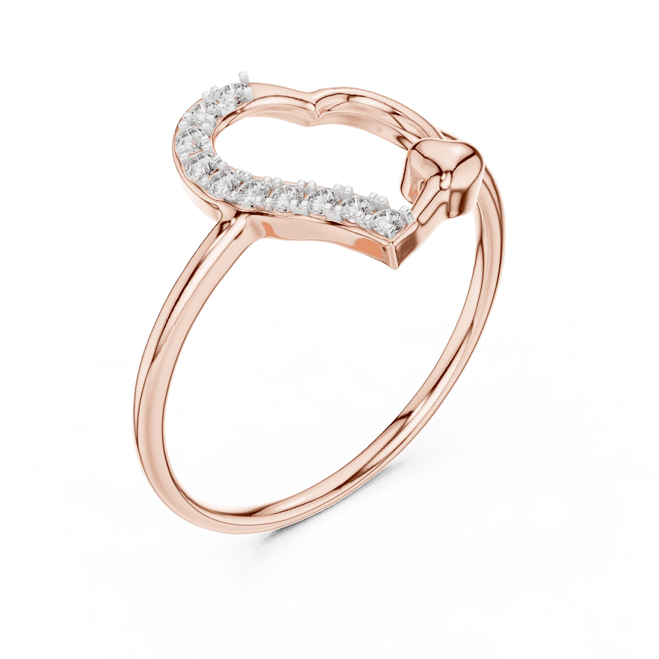 Princess Halo Diamond Engagement Ring featuring a square halo setting with brilliant accent stones and a polished band by Orova Jewels.