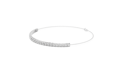 Adjustable Round Diamond Tennis Bracelet Orova jewels