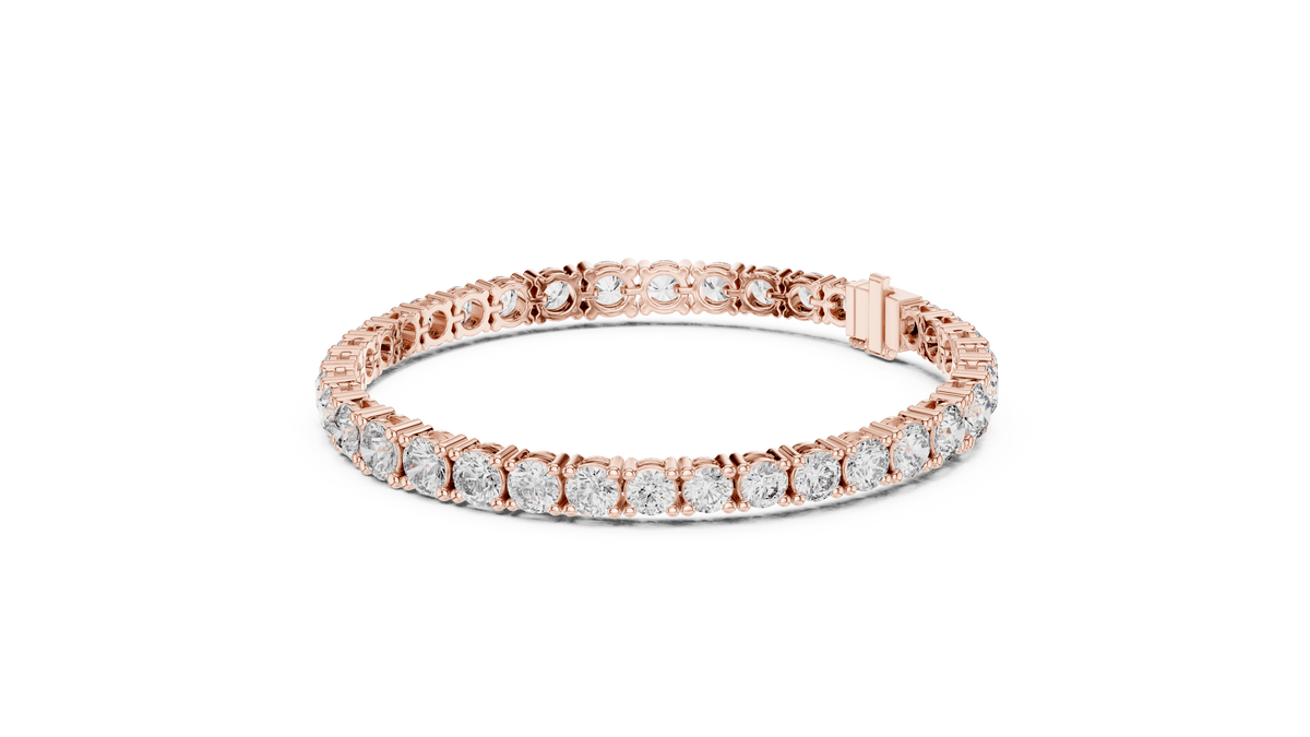 Round Brilliant Diamond Tennis Bracelet Orova jewels
