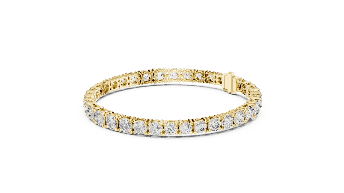 Round Brilliant Diamond Tennis Bracelet Orova jewels