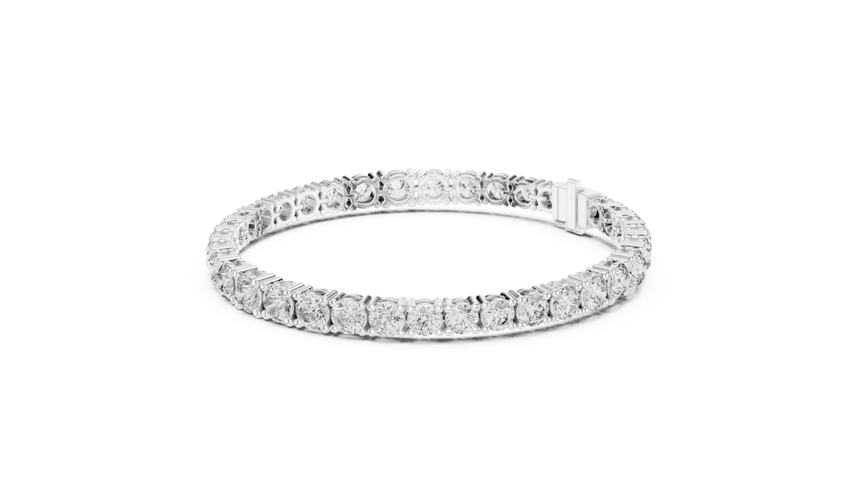 Round Brilliant Diamond Tennis Bracelet Orova jewels