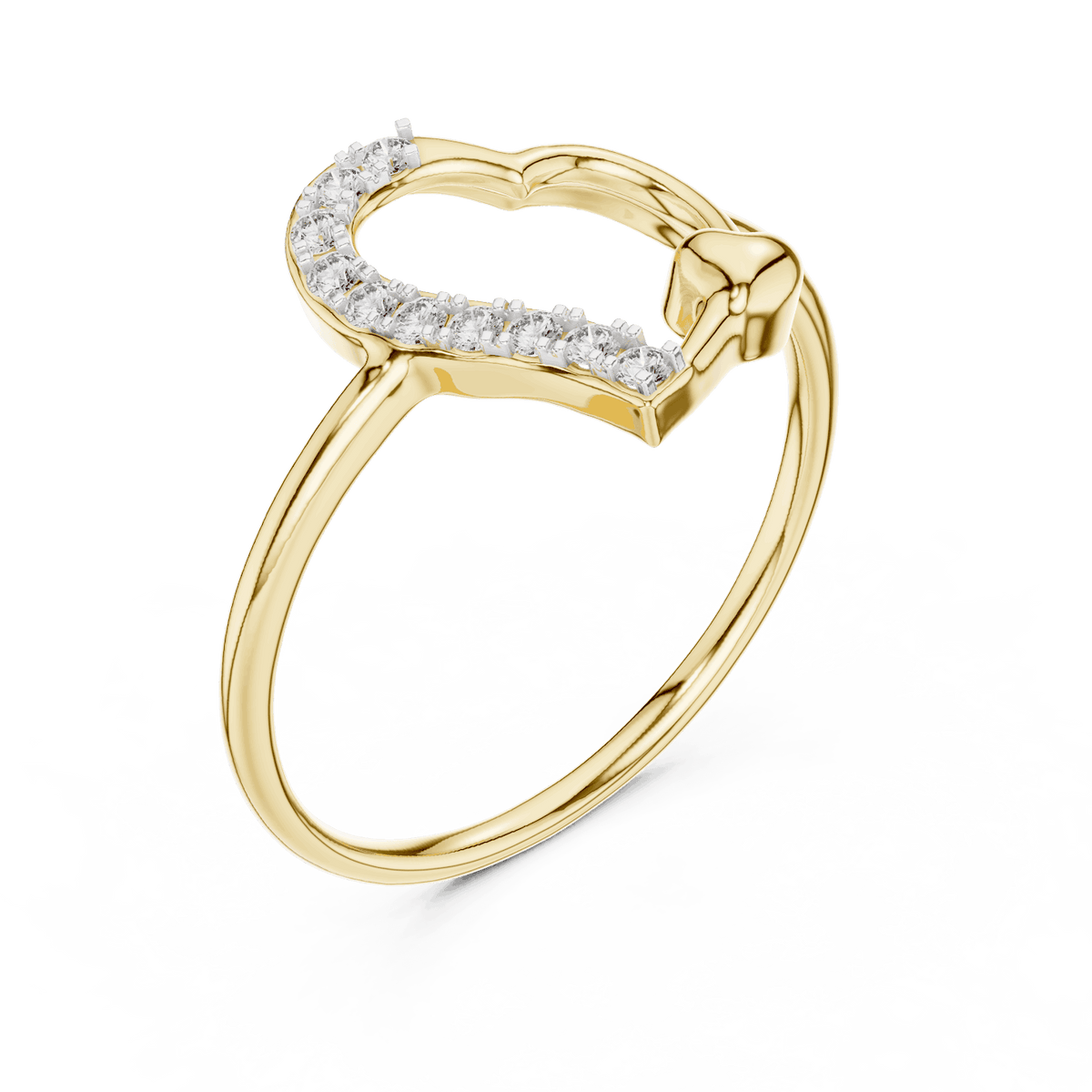 Princess Halo Diamond Engagement Ring featuring a square halo setting with brilliant accent stones and a polished band by Orova Jewels.