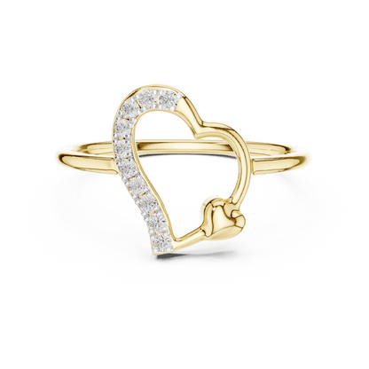 Princess Halo Diamond Engagement Ring featuring a square halo setting with brilliant accent stones and a polished band by Orova Jewels.