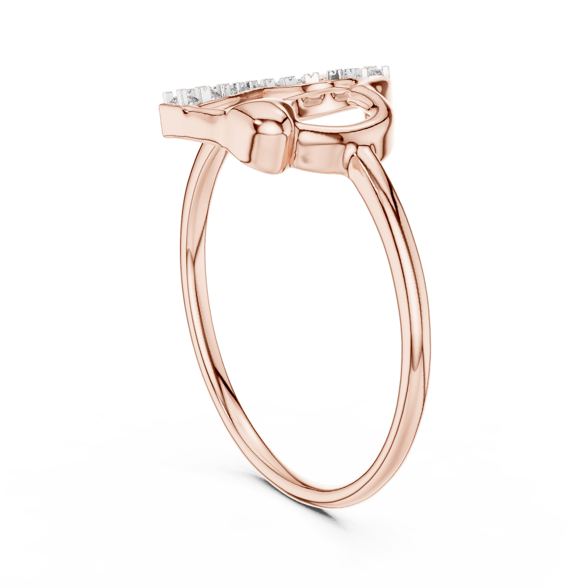 Princess Halo Diamond Engagement Ring featuring a square halo setting with brilliant accent stones and a polished band by Orova Jewels.