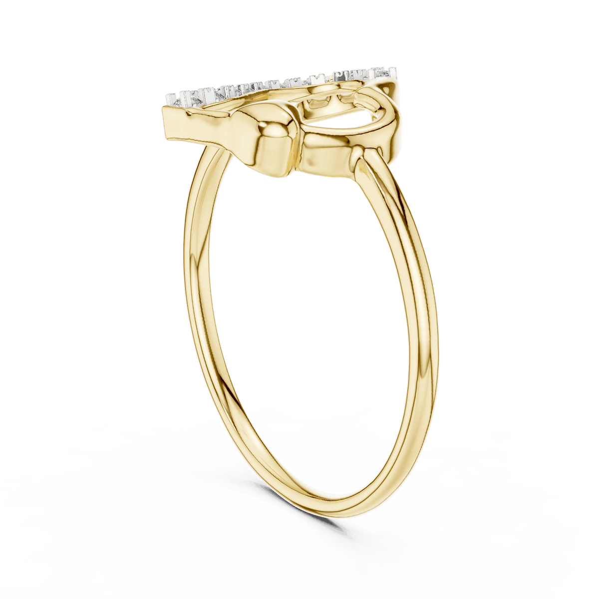 Princess Halo Diamond Engagement Ring featuring a square halo setting with brilliant accent stones and a polished band by Orova Jewels.