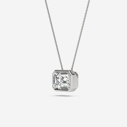 Emerald Solitaire Pendant